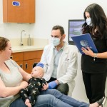 doctor, staff, and patient 